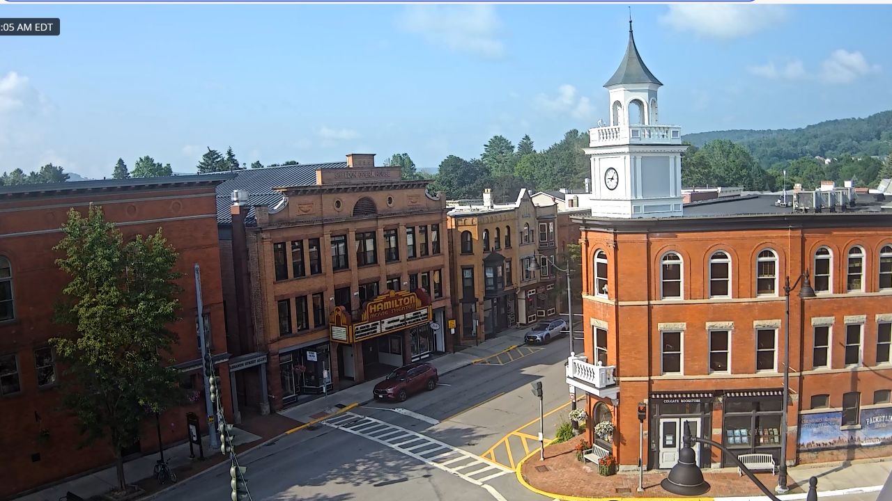 Live Webcam Hamilton, NY – Downtown