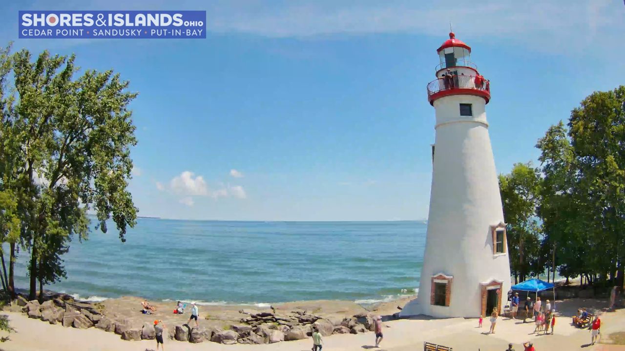Marblehead Lighthouse Webcam – Toledo, Ohio