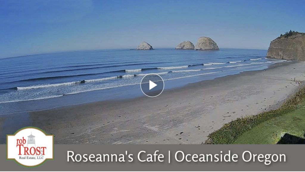 Oceanside Oregon Live Webcam - Roseanna's Cafe