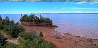 Burntcoat Head Park Live Webcam - Noel, Nova Scotia