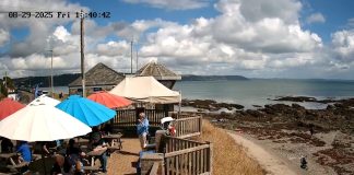 Live Webcam Hannafore Kiosk - Beach - Looe, Cornwall, England