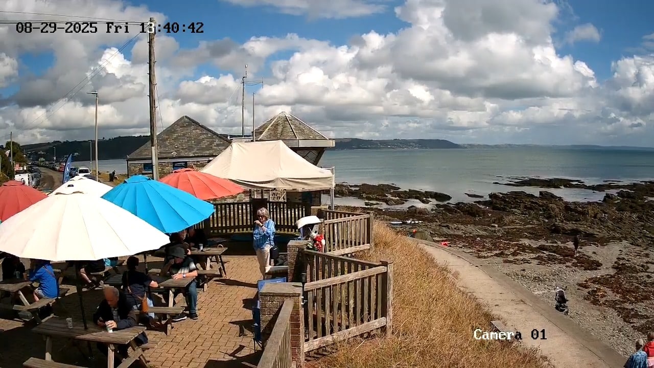 Live Webcam Hannafore Kiosk – Beach – Looe, Cornwall, England