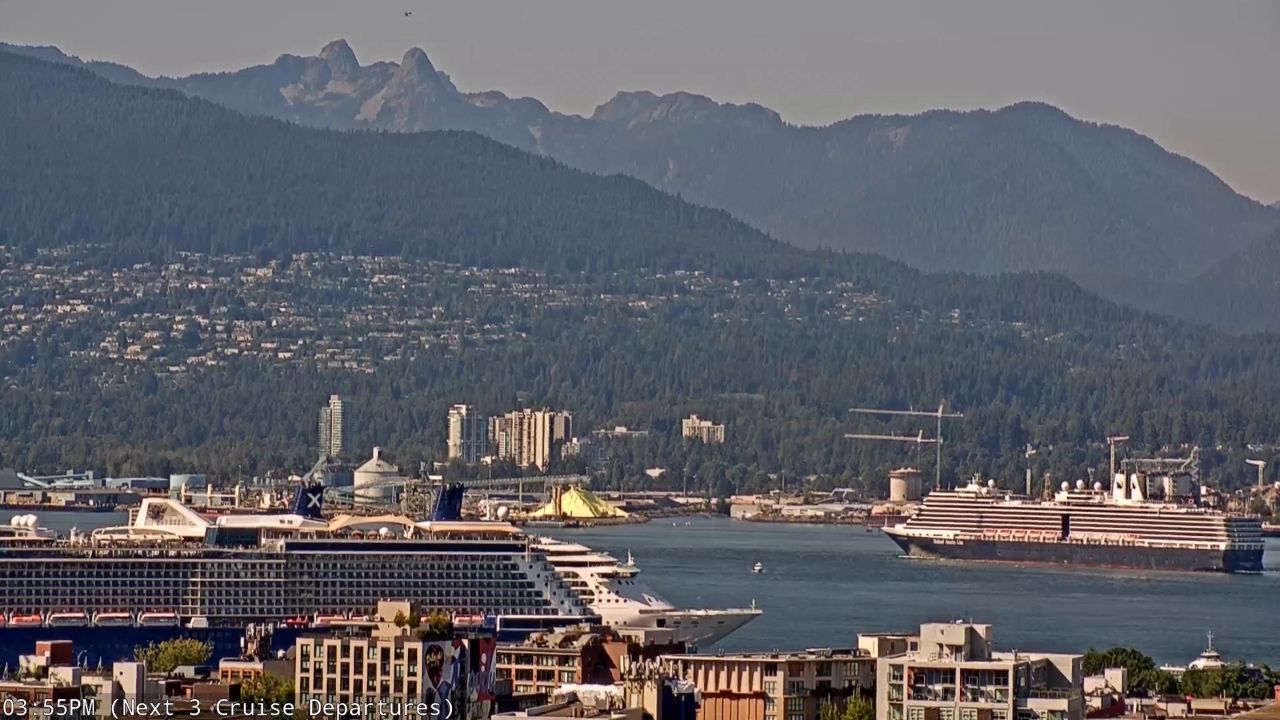 Live Webcam Vancouver Cruise Ship Dock – BC, Canada
