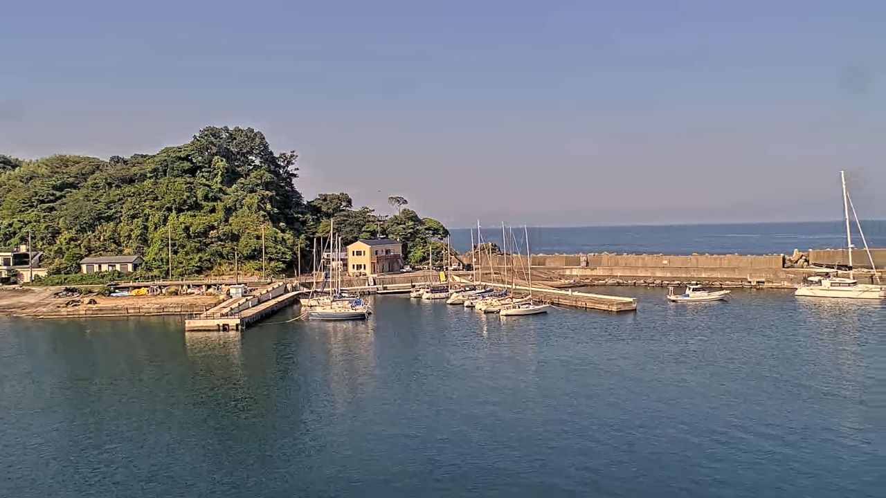 Manatsuru Port Live Webcam – Kanagawa, Japan
