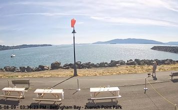 Zuanich Point Park Live Webcam - Bellingham, Wa