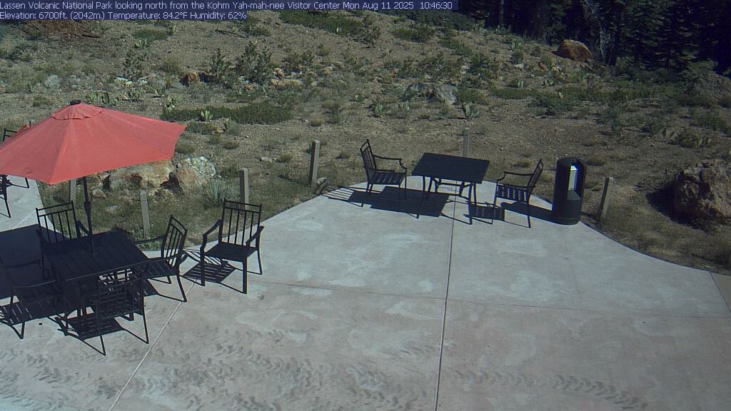 Lassen Peak Webcam – Kohm Yah-mah-nee Visitor Center
