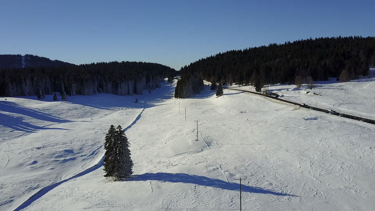 Col de La Givrine Webcam – Jura Mountains
