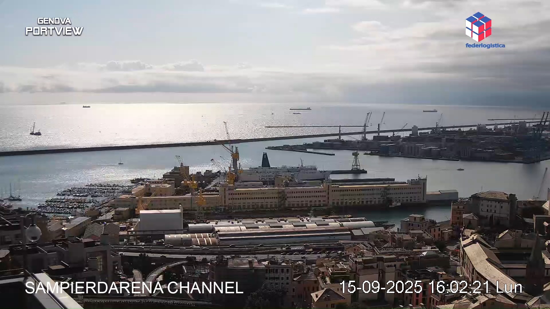Webcam Sampierdarena Channel – Genova, Italy