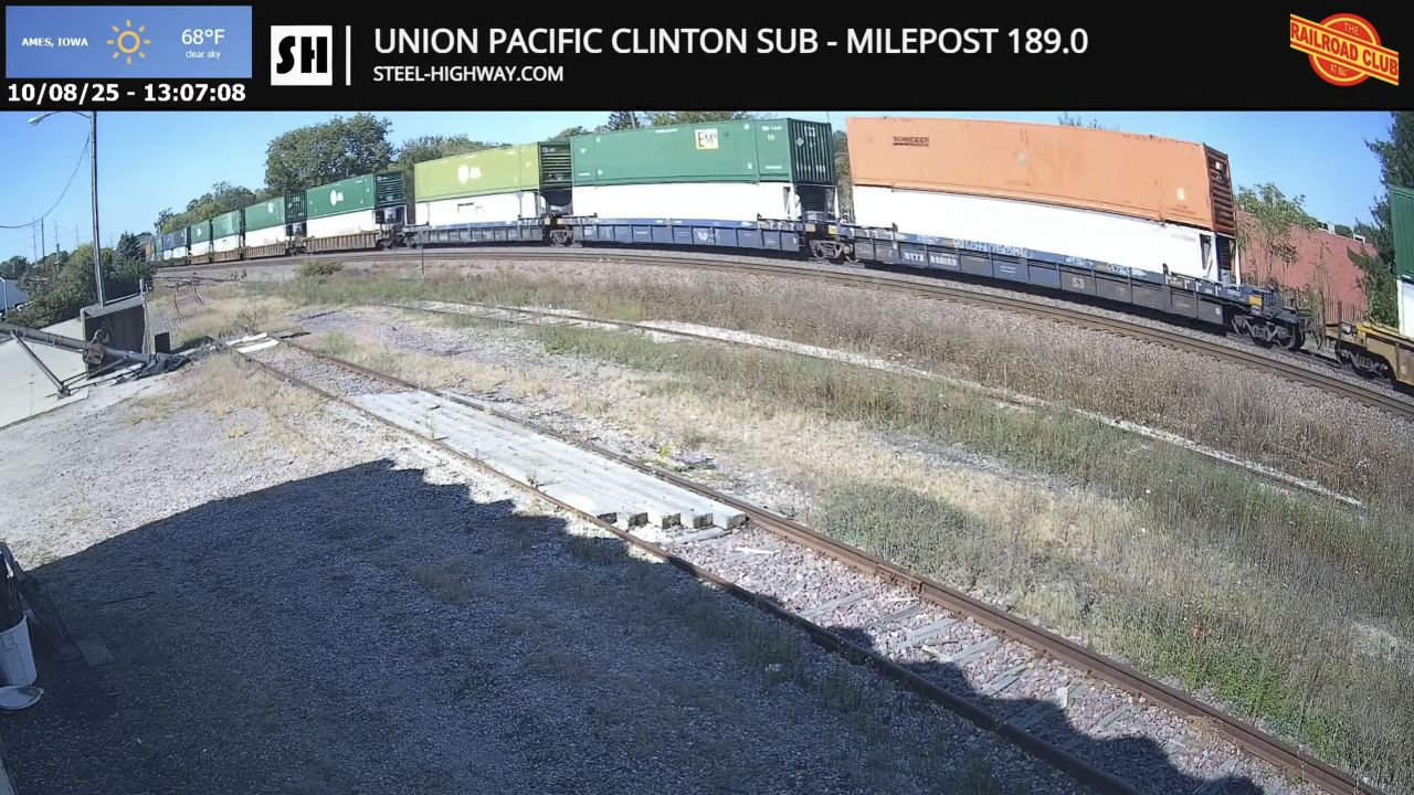 Ames, Iowa Live Webcam – Cyclone Railroad Club