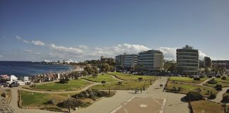 Enydreiou Square Live Webcam - Rhodes, south Aegean