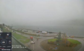 Fort William Live Webcam - Loch Linnhe - Scotland, Uk