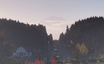 Mt Rainier Webcam - Post & Pour - Bonney Lake, Wa