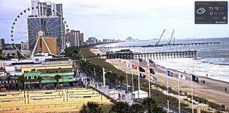 Myrtle Beach Boardwalk Live Webcam - South Carolina, Usa