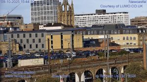 Newcastle Central Station Live Webcam - England, Uk