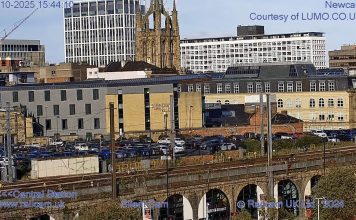 Newcastle Central Station Live Webcam - England, Uk