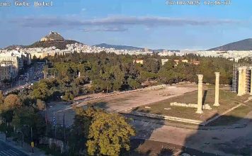 The Athens Gate Hotel Live Webcam - Athens, Greece
