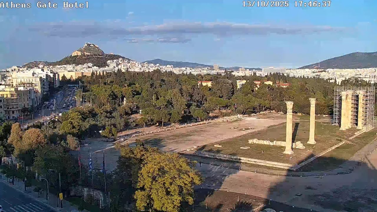 The Athens Gate Hotel Live Webcam – Athens, Greece