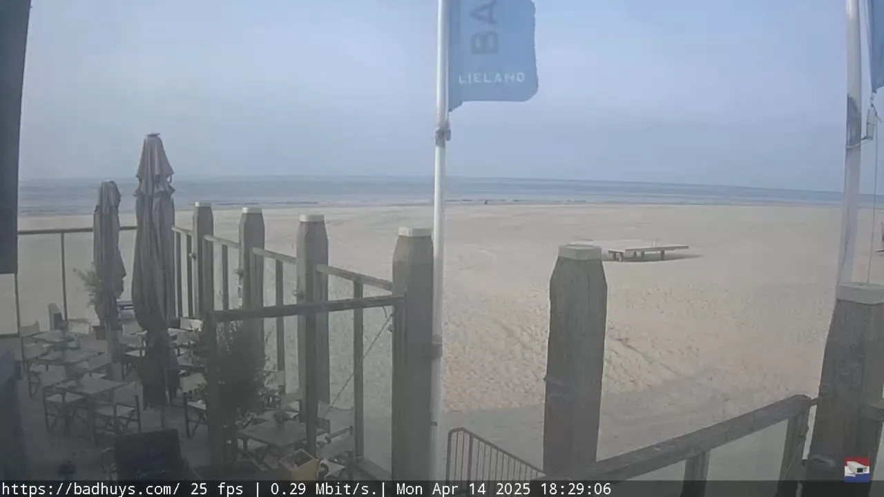 Live Webcam Badhuys Vlieland – Oost-Vlieland, Netherlands