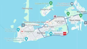 key west florida maps