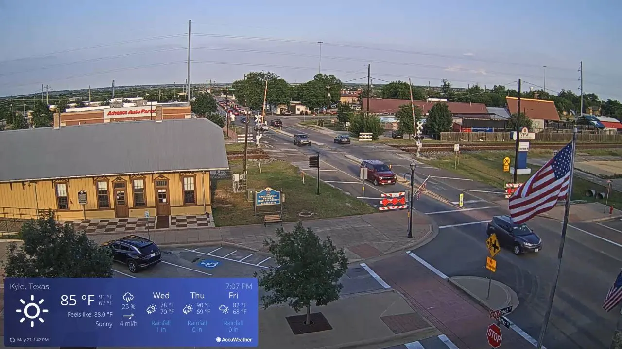 Live Webcam Kyle, Texas – City View