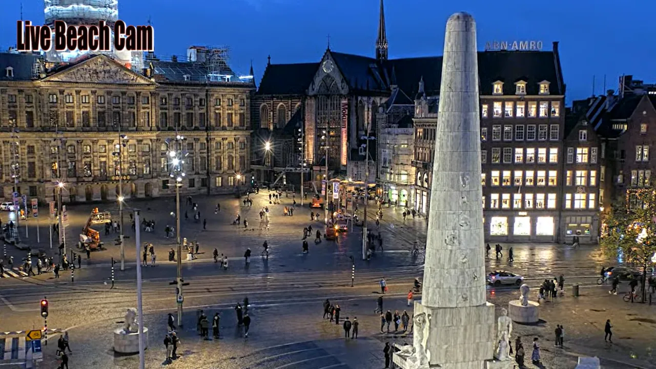 Live Webcam Dam Square – Amsterdam, Netherlands