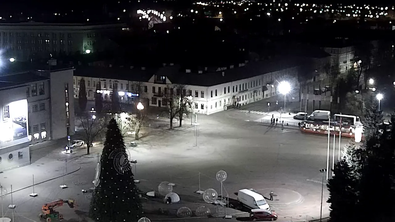 Unity Square Live Webcam – Daugavpils, Latvia