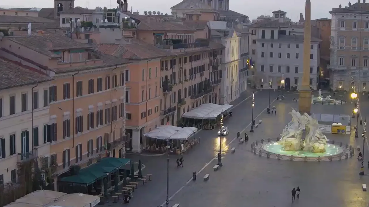 Live Webcam Navona Square – Rome, Italy