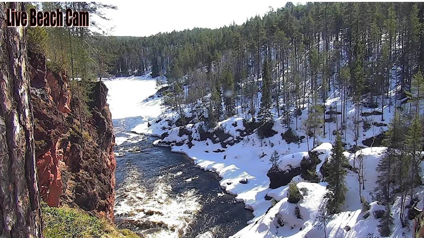 Live Webcam Oulanka National Park Patoniva River