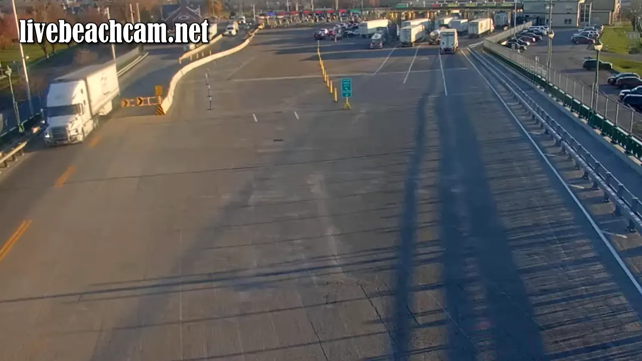 Live Webcam Peace Bridge – US Inspection Plaza