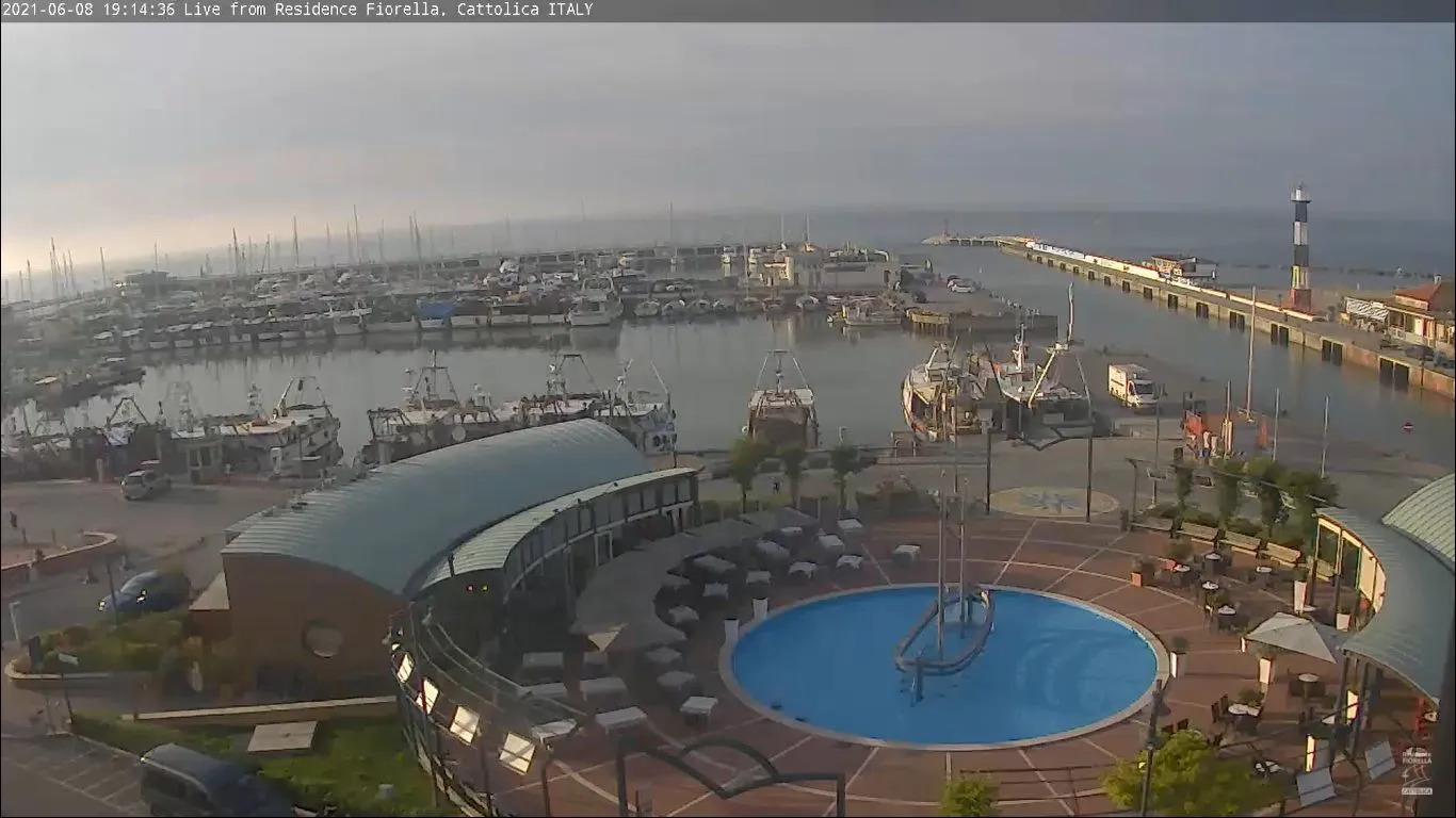 Residence Fiorella Live Webcam – Cattolica, Italy
