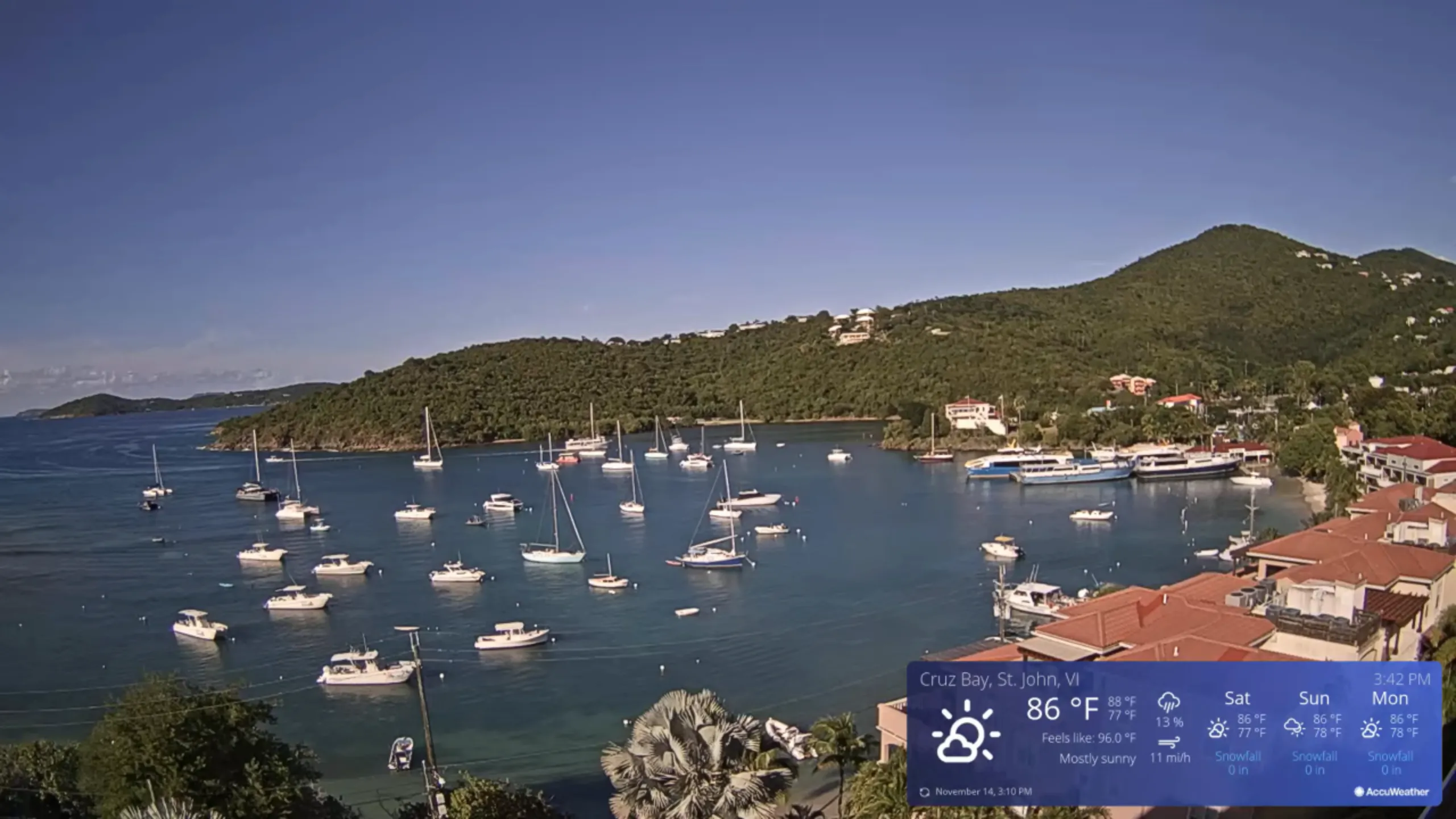 Live Webcam Grande Bay Resort – St. John, USVI